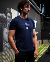 T-Shirt Shonen Athlète Blue Navy