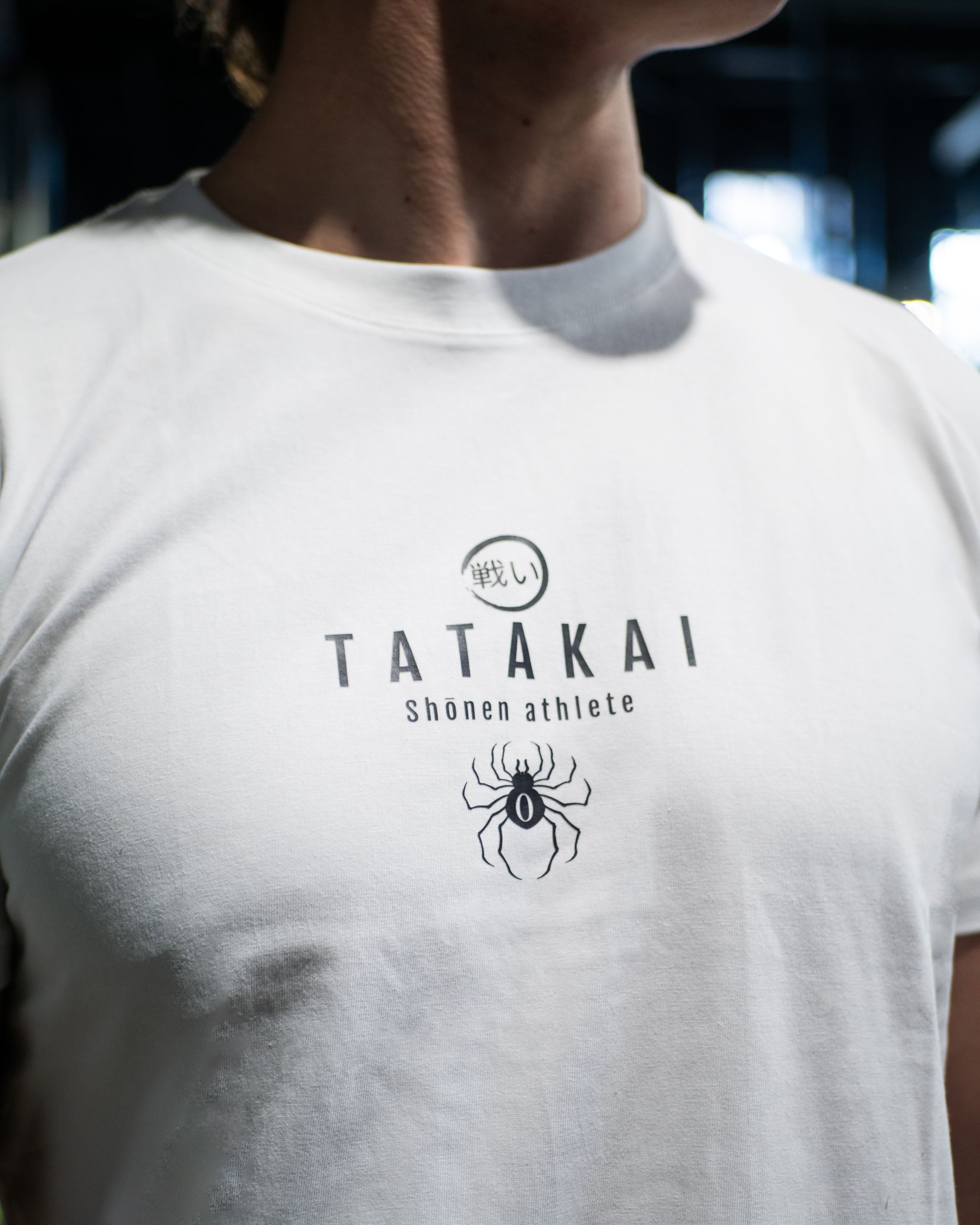 T-Shirt Shonen Athlète White