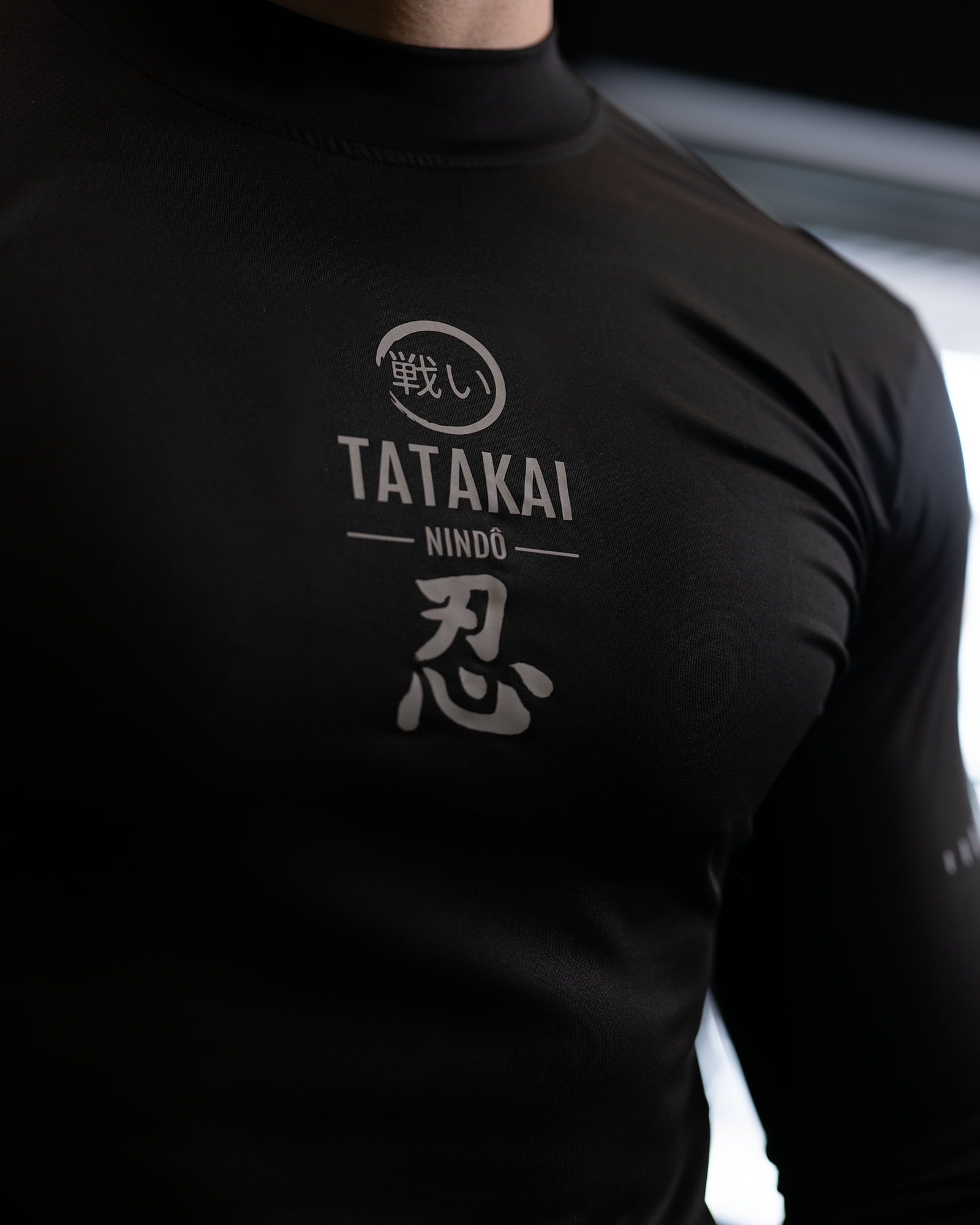 Nindô Black Phantom Long Sleeve T-Shirt