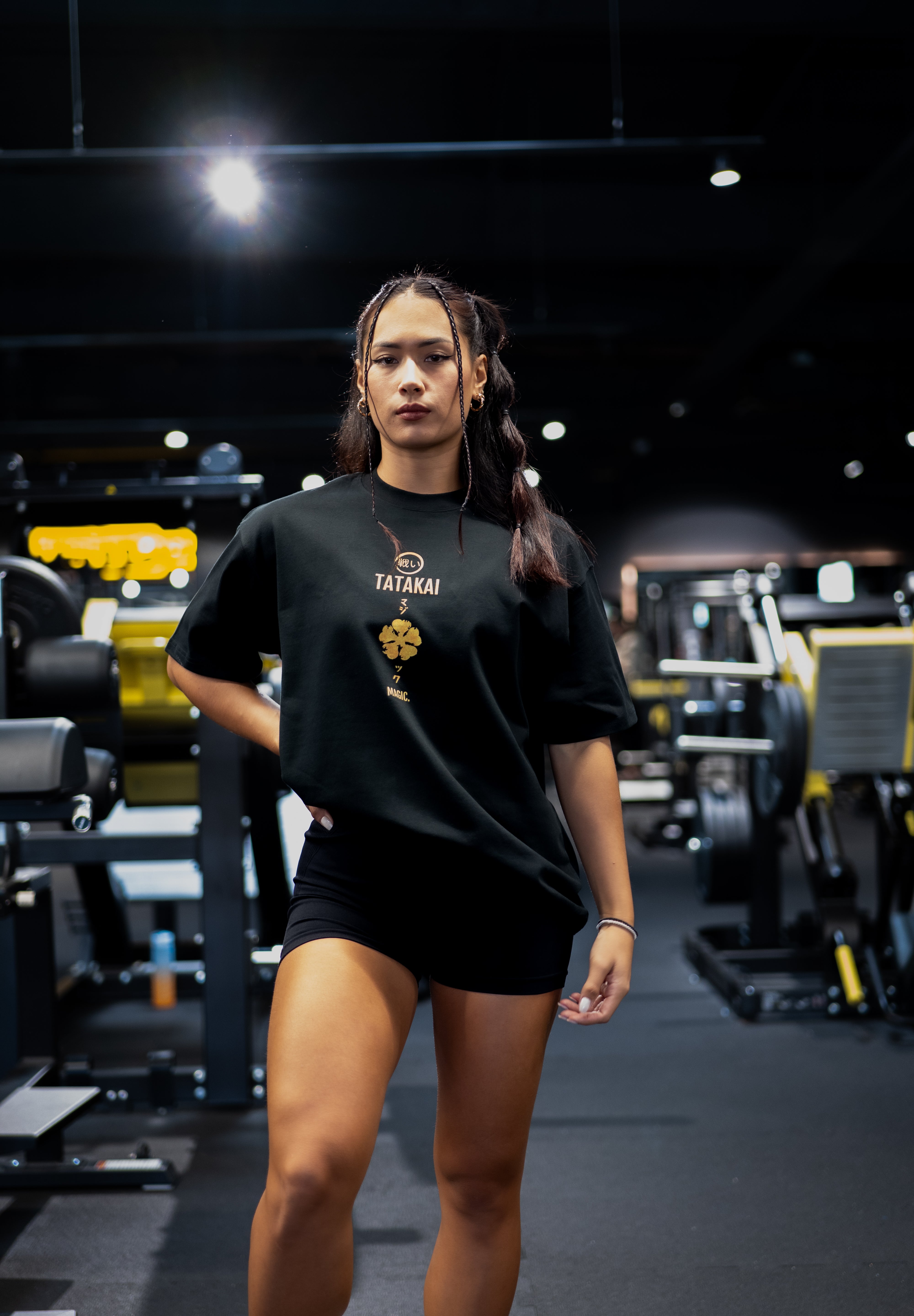 Tshirt Oversize Black Bull