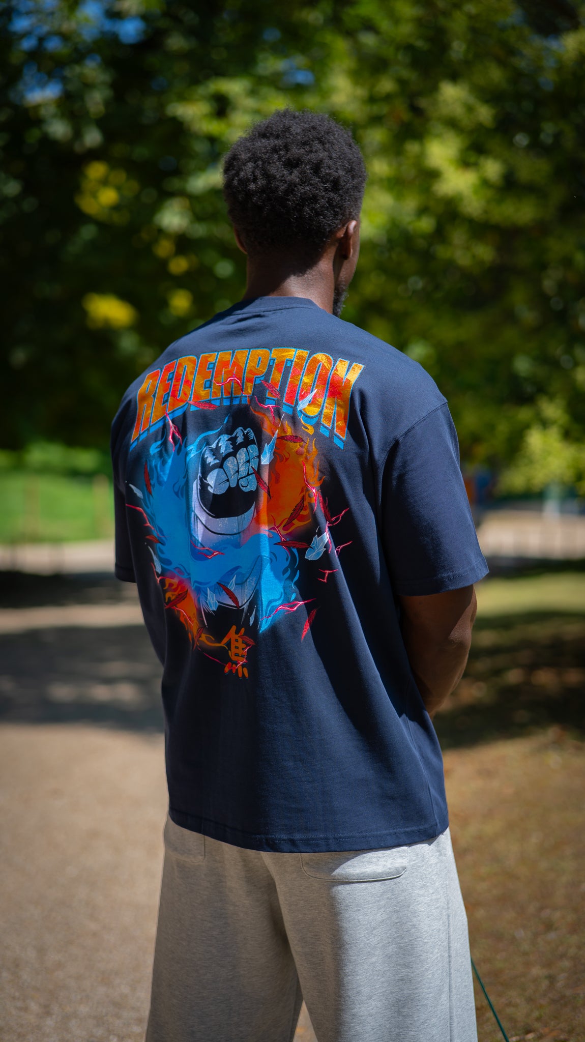 T-Shirt Oversize Burn