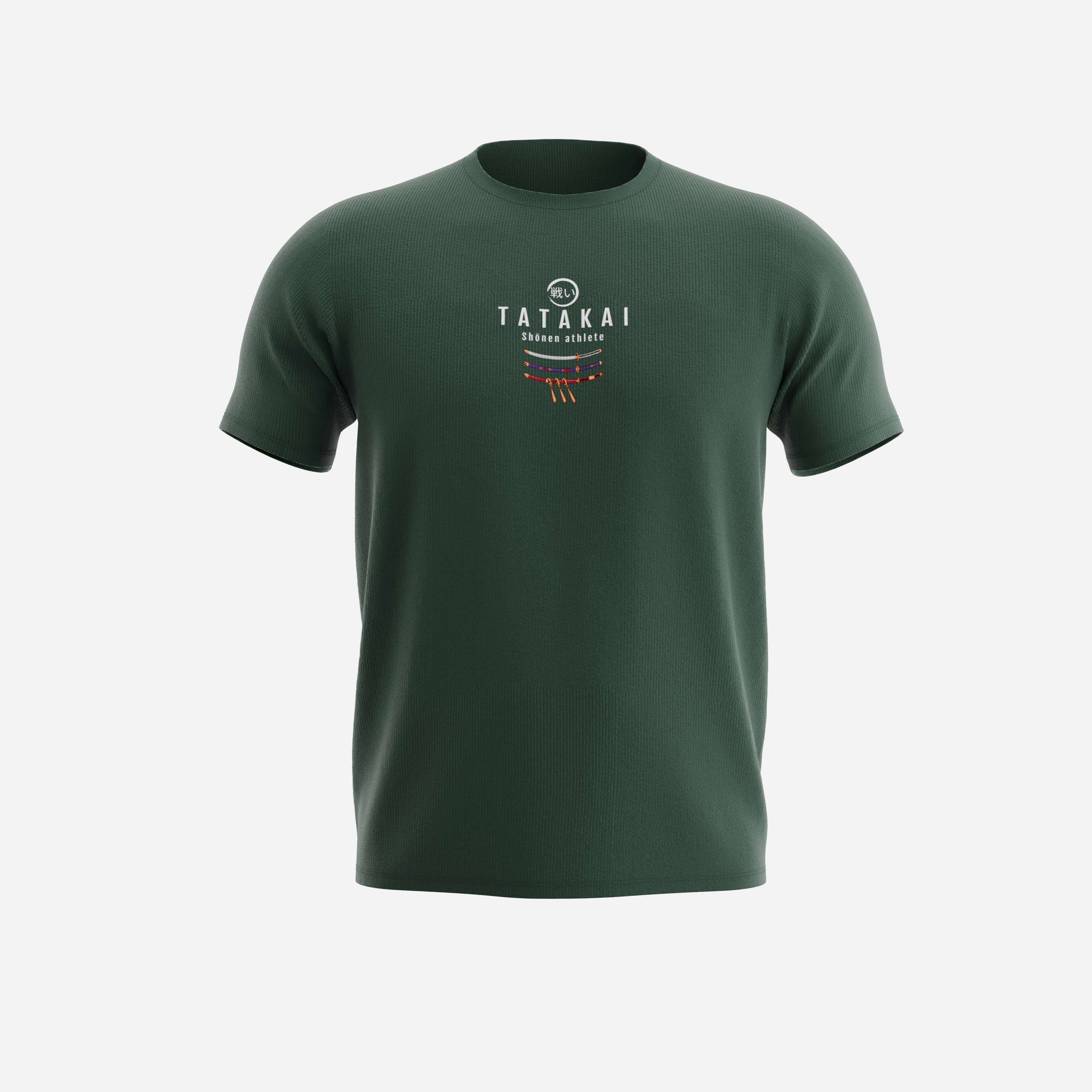 T-Shirt Shonen Athlète Green