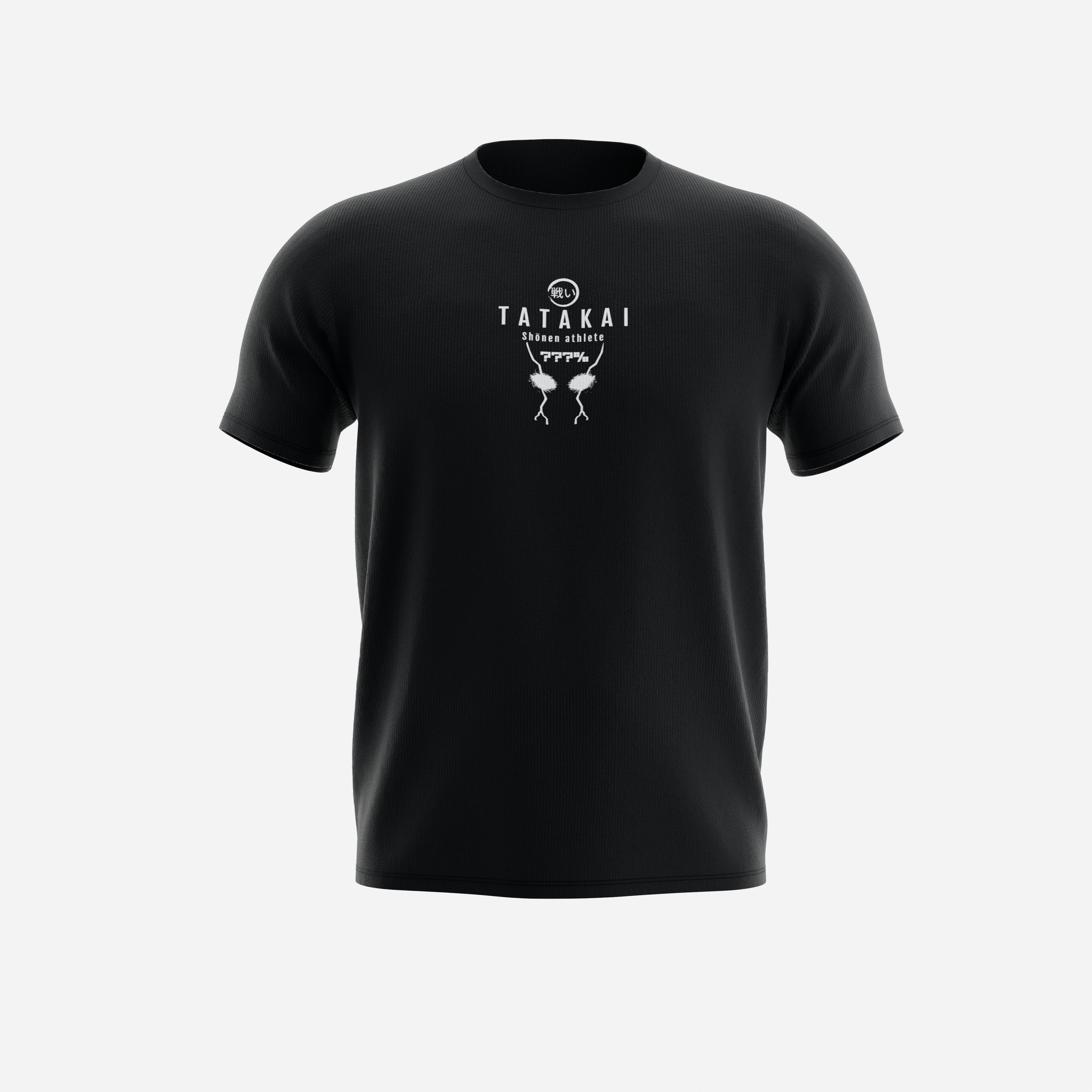 T-Shirt Shonen Athlète Black
