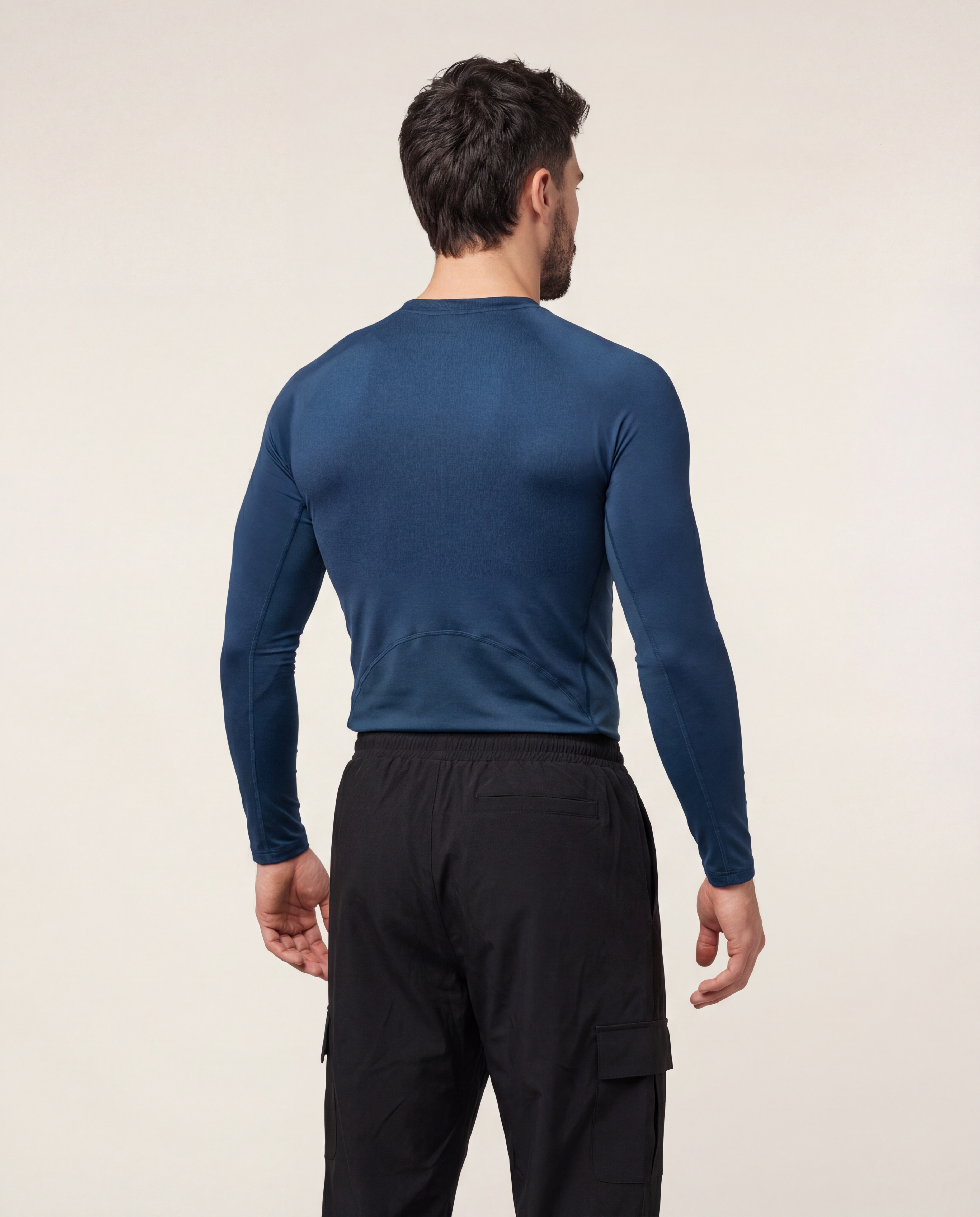 TATAKAI Dye Force Pro Long Sleeve - Dark Blue
