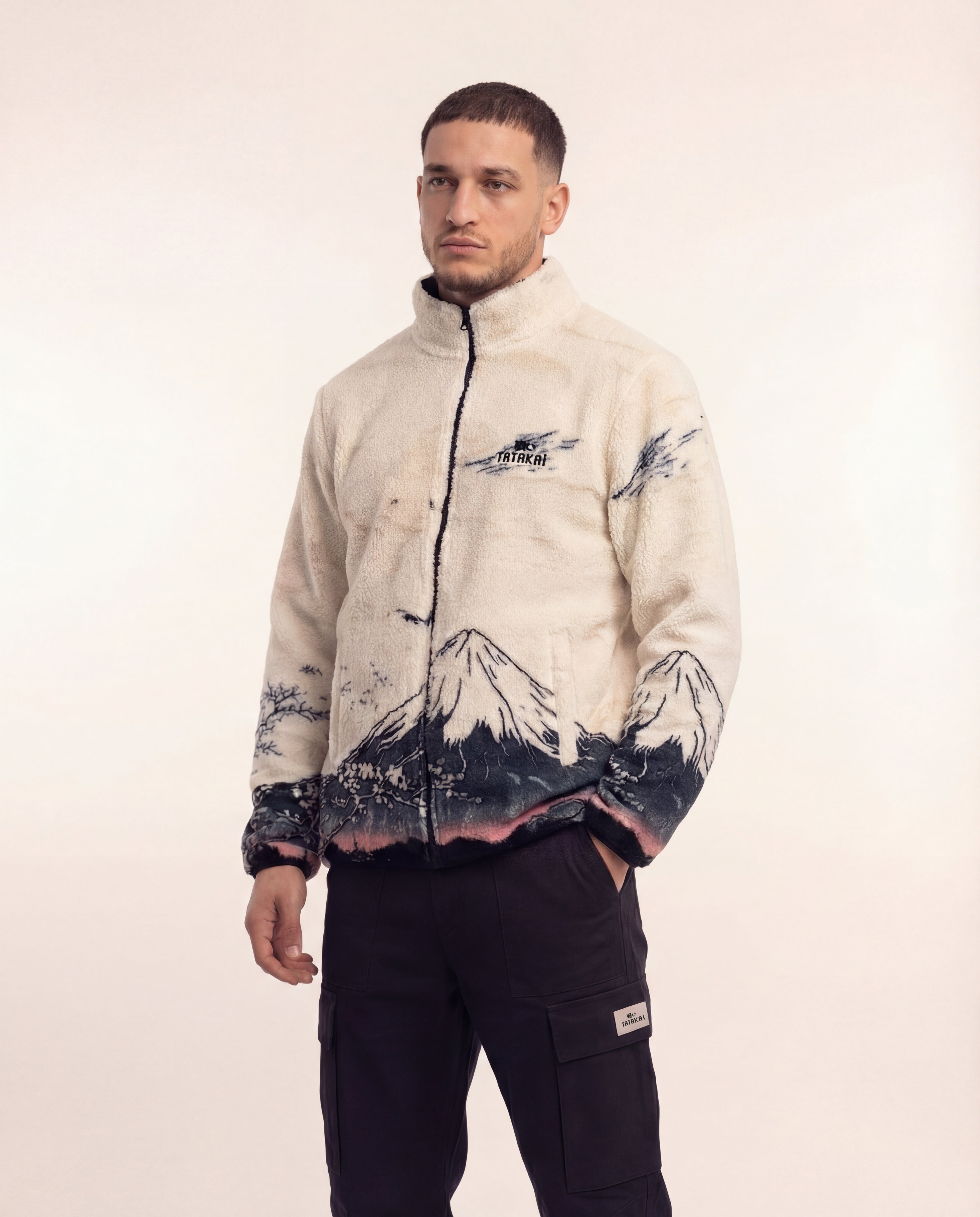 TATAKAI RED SUN POLAR JACKET