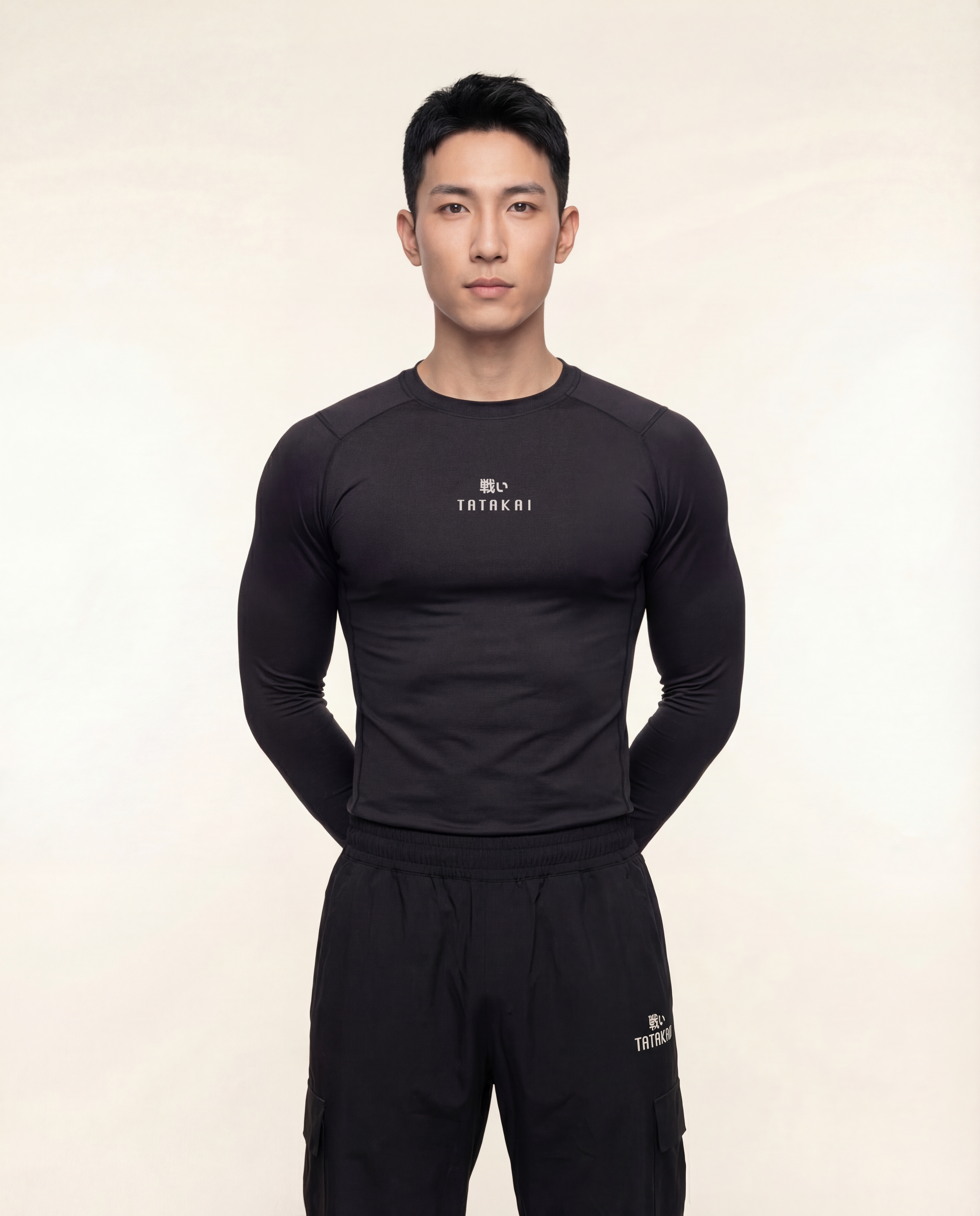 TATAKAI Dye Force Pro Long Sleeve - Black
