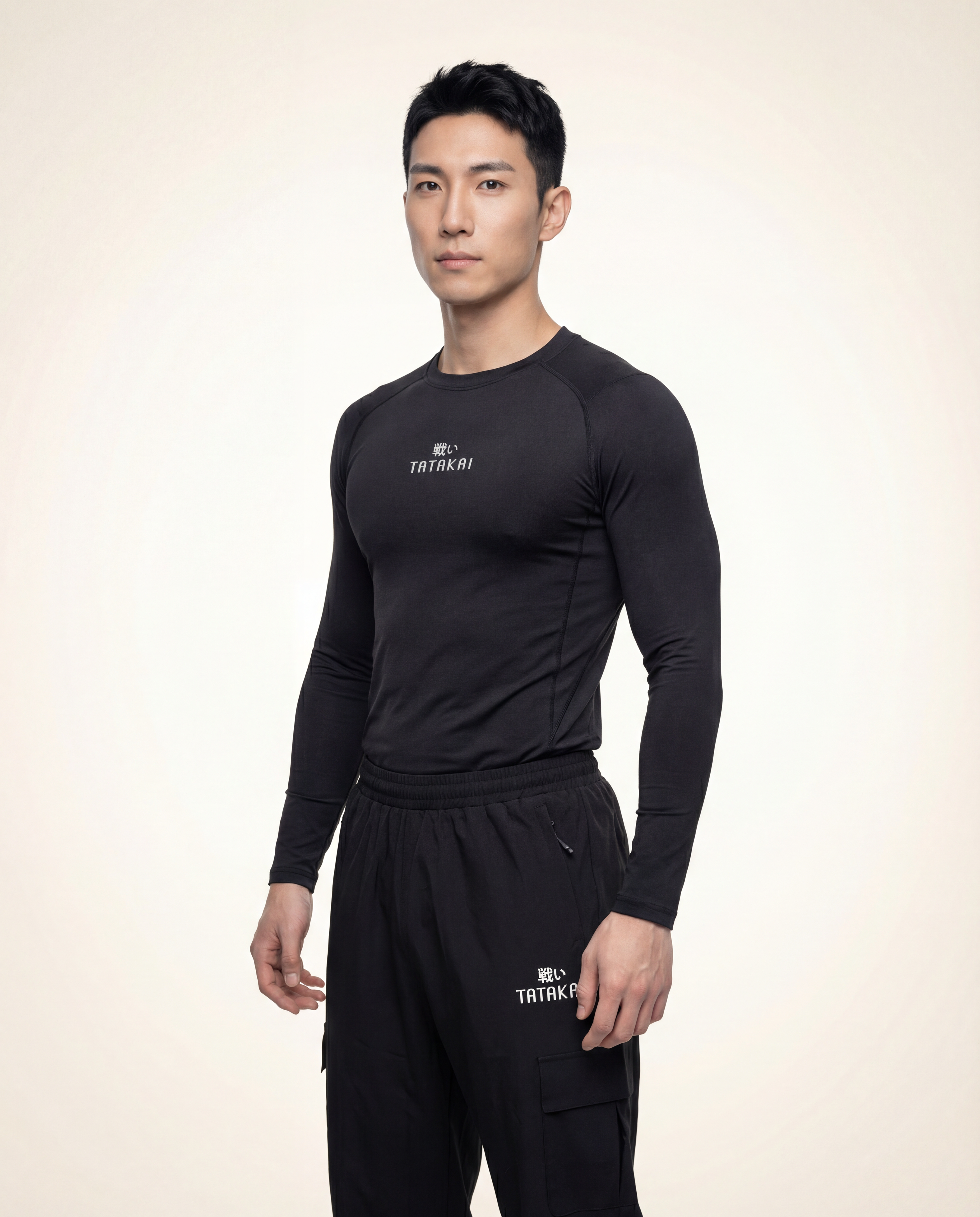 TATAKAI Dye Force Pro Long Sleeve - Black