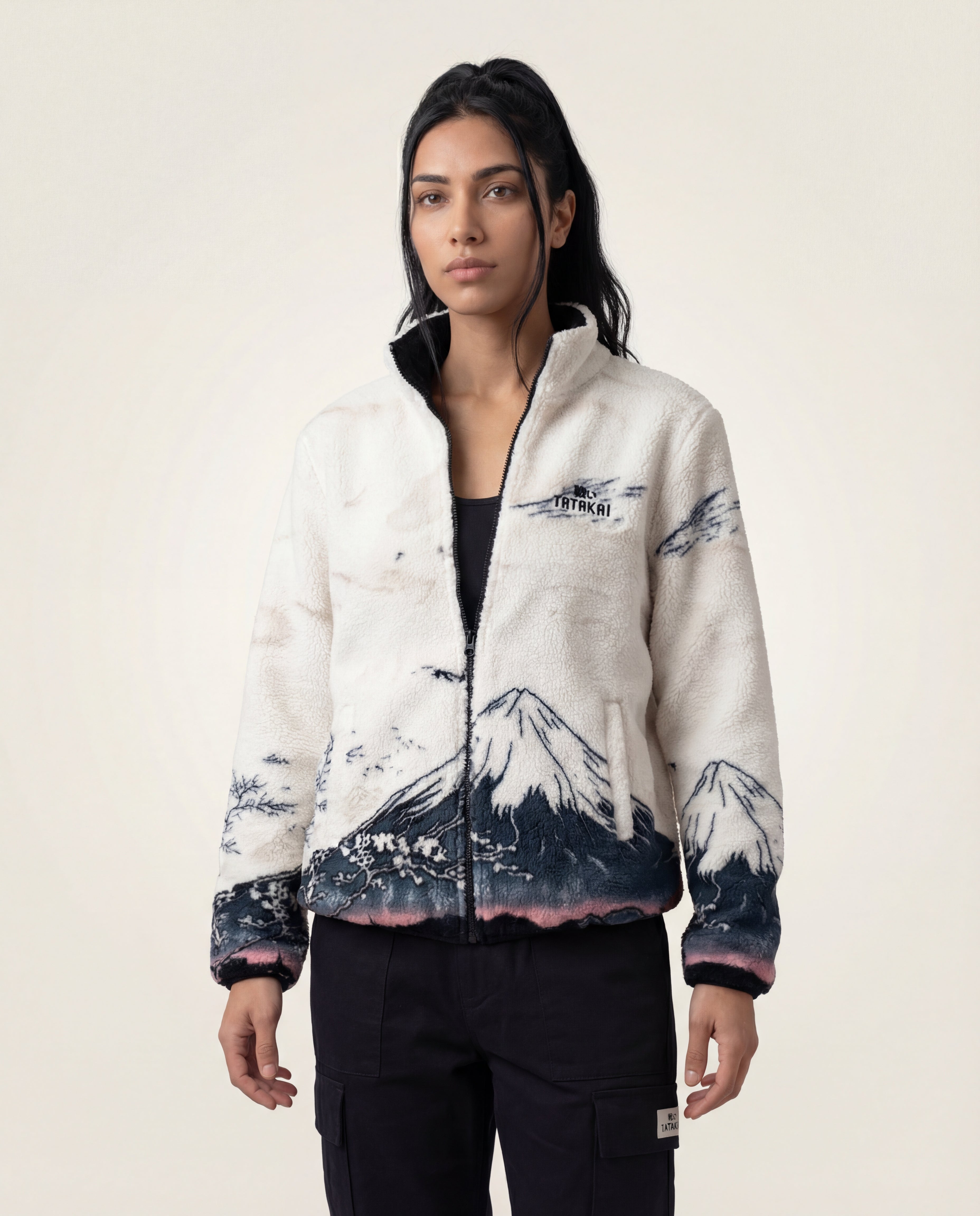 TATAKAI RED SUN POLAR JACKET