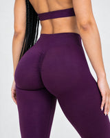 Legging scrunch Signature - Plum Purple