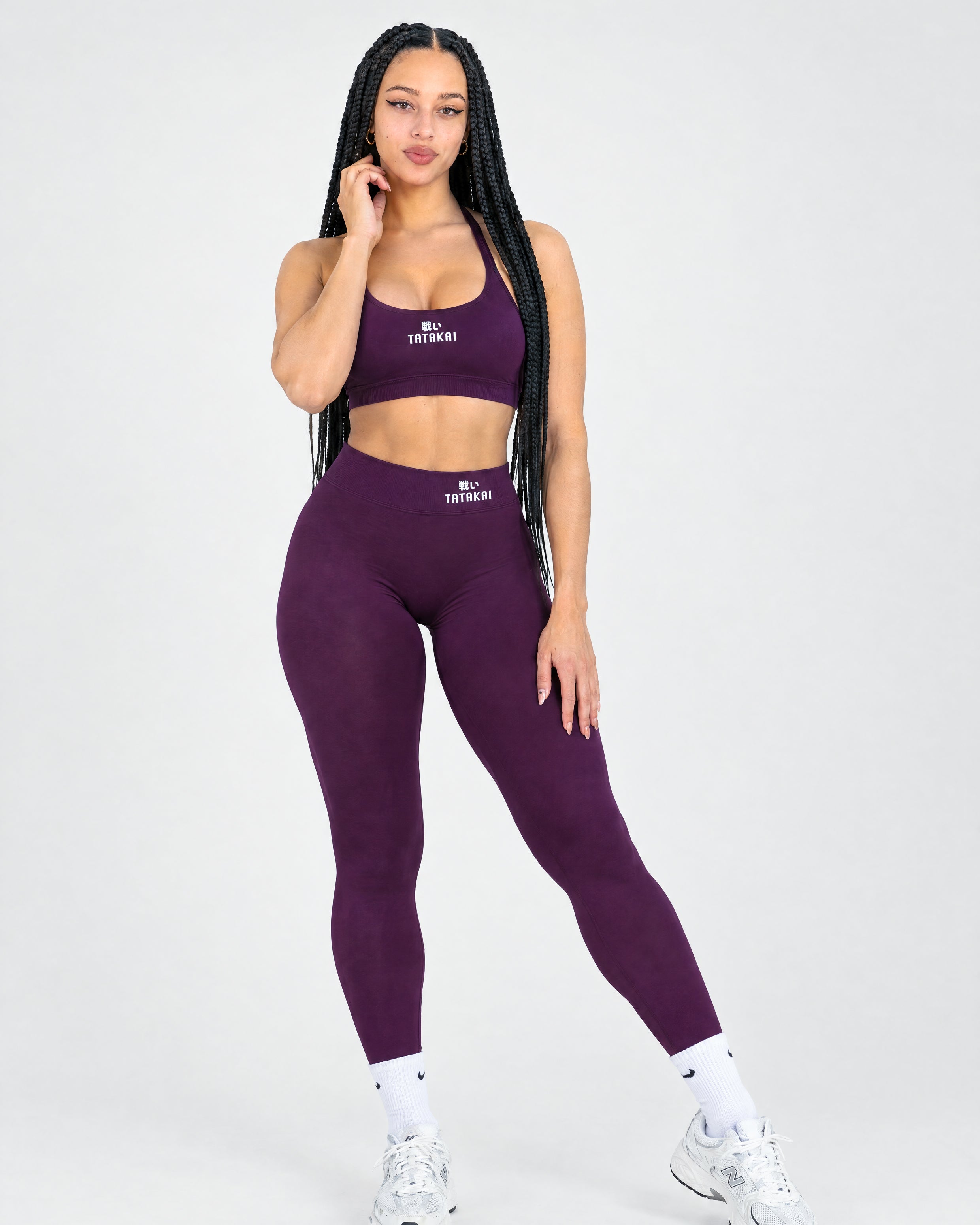 Signature Bra - Plum Purple