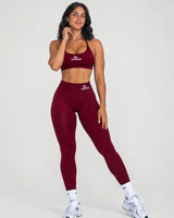 Legging scrunch Signature - Cherry Red