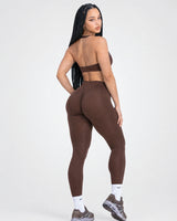 Legging scrunch Signature - Mocha