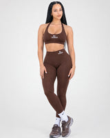 Legging scrunch Signature - Mocha