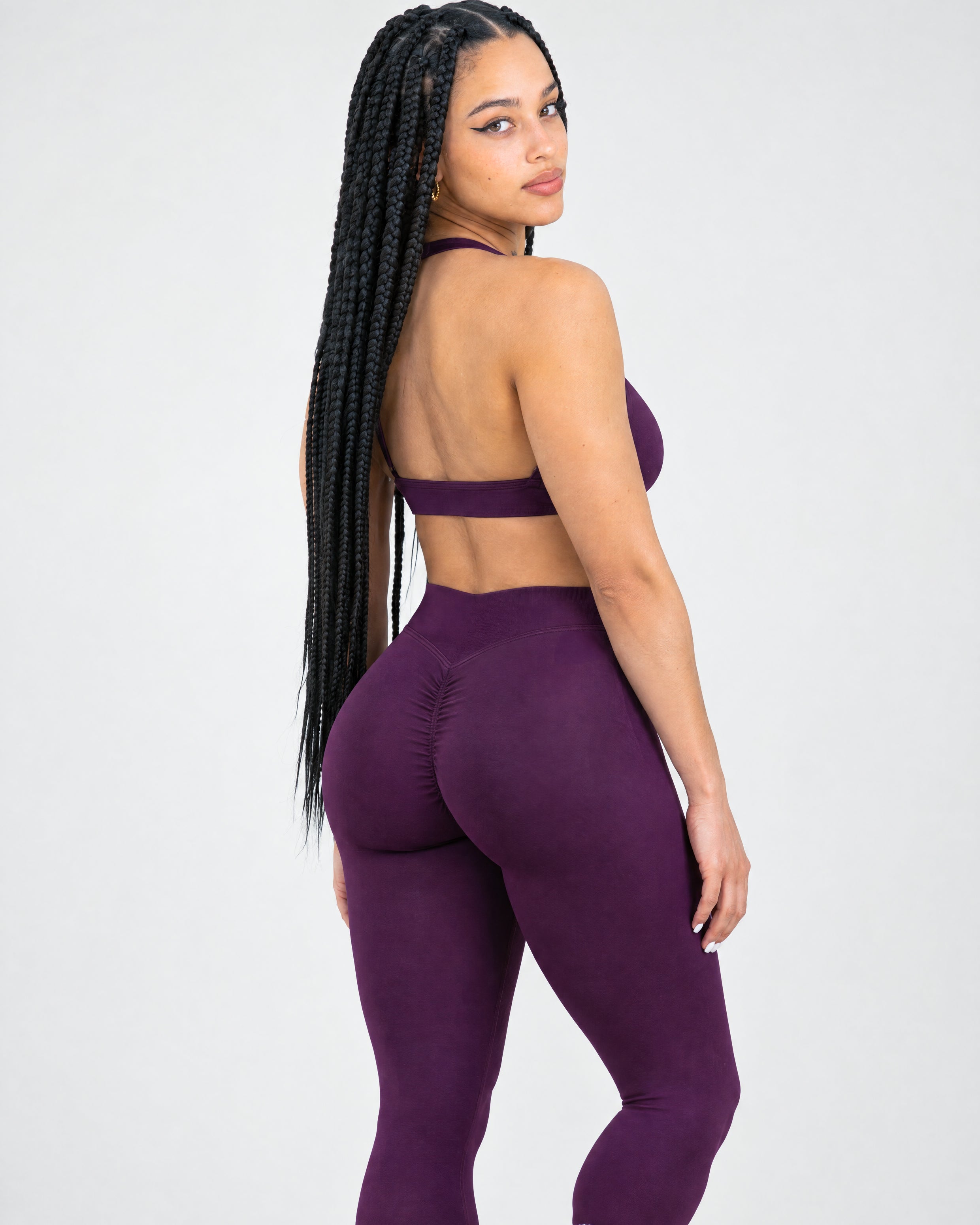 Signature Bra - Plum Purple