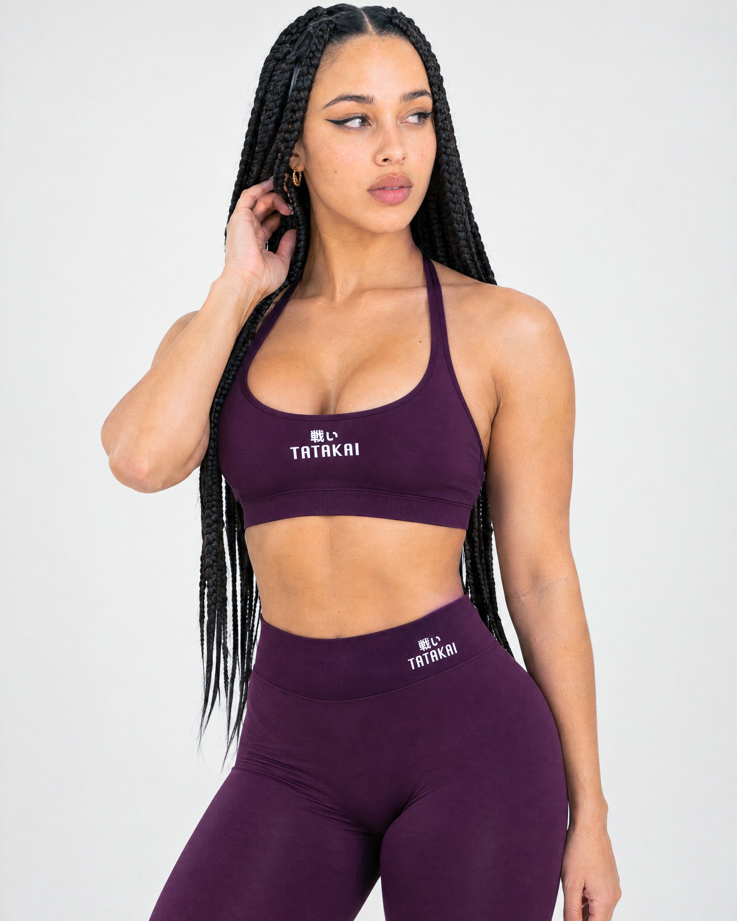 Signature Bra - Plum Purple